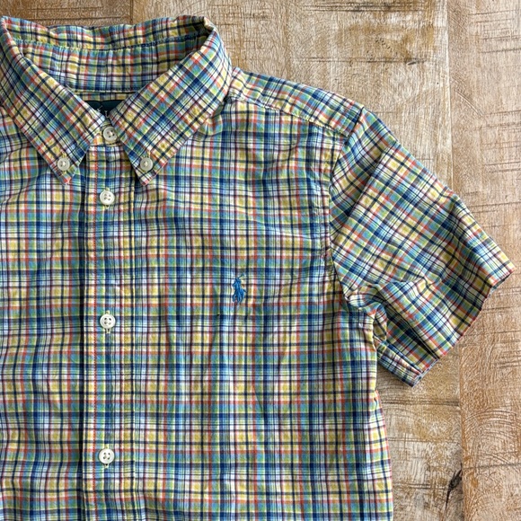 Ralph Lauren Other - Ralph Lauren Boys Plaid Shirt size 6